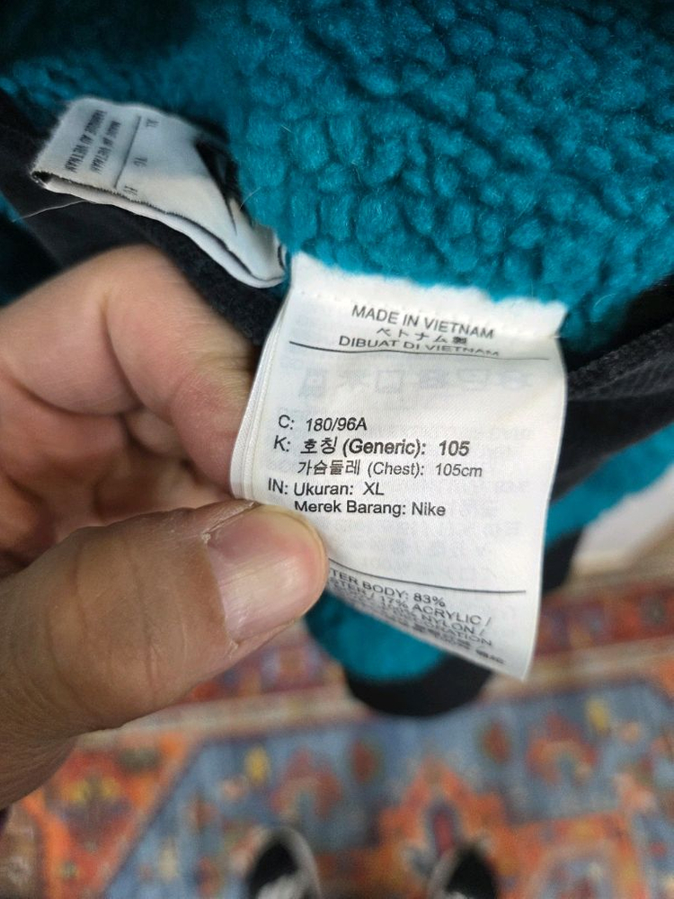 나이키 셰르파 리버시블 코듀로이 포켓 우븐자켓 xl 이미지