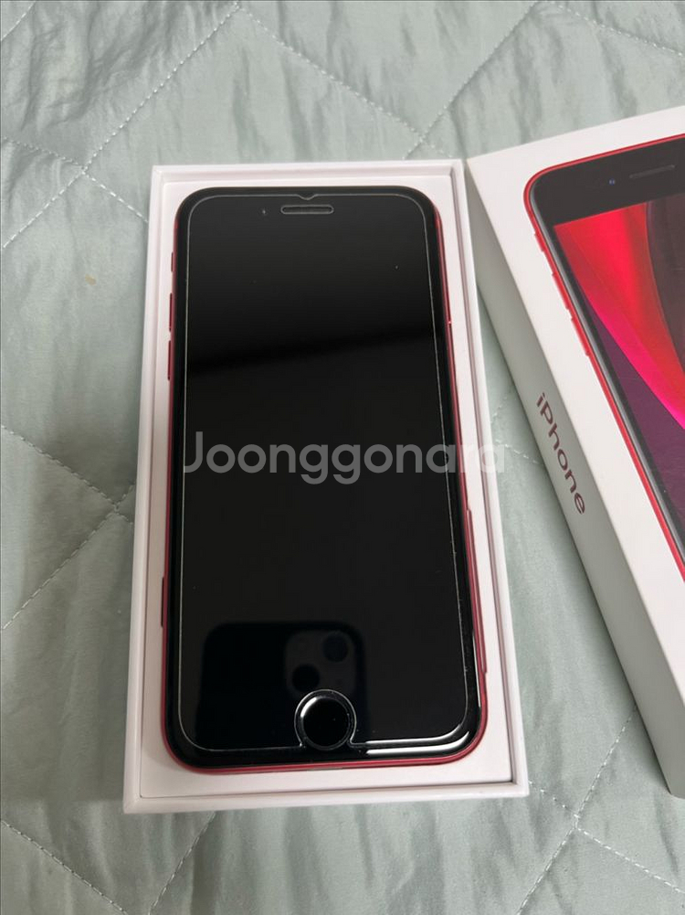 아이폰 SE2 레드 128기가--0