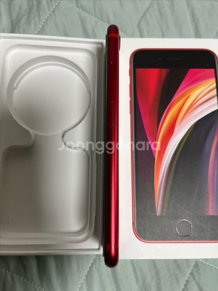 아이폰 SE2 레드 128기가--3