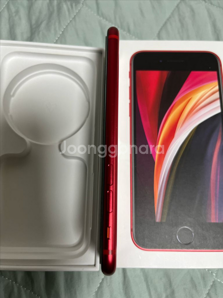 아이폰 SE2 레드 128기가--5