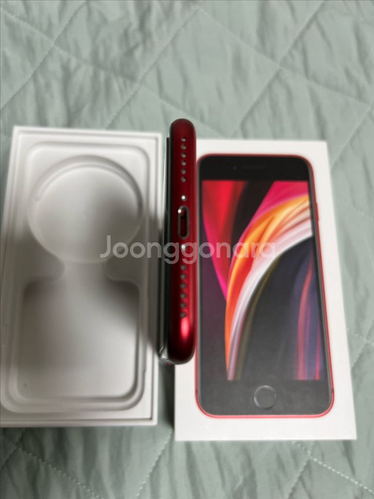 아이폰 SE2 레드 128기가--6