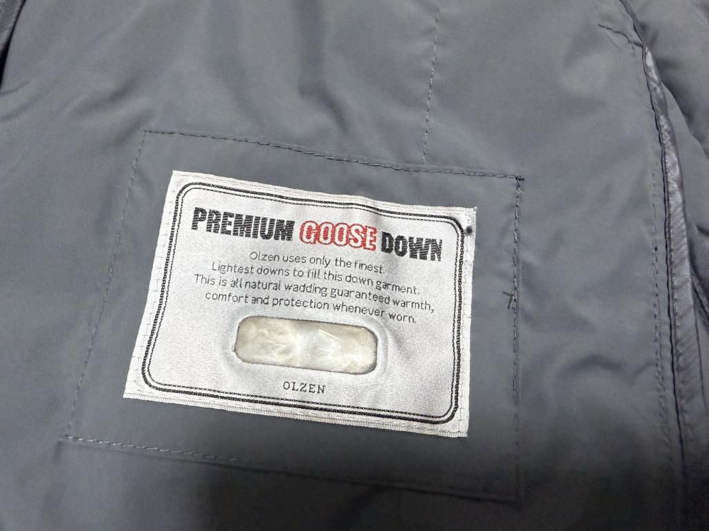 올젠 구스다운 경량패딩 조끼 남성용 105사이즈--4