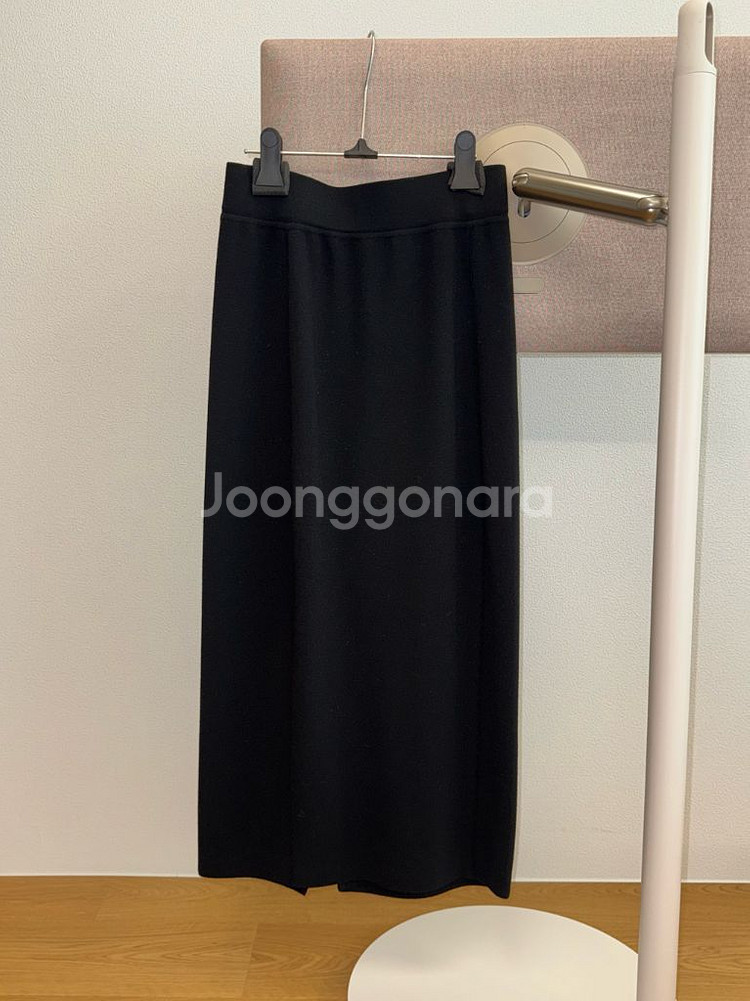 더캐시미어 울 블렌드 니트 스커트--6
