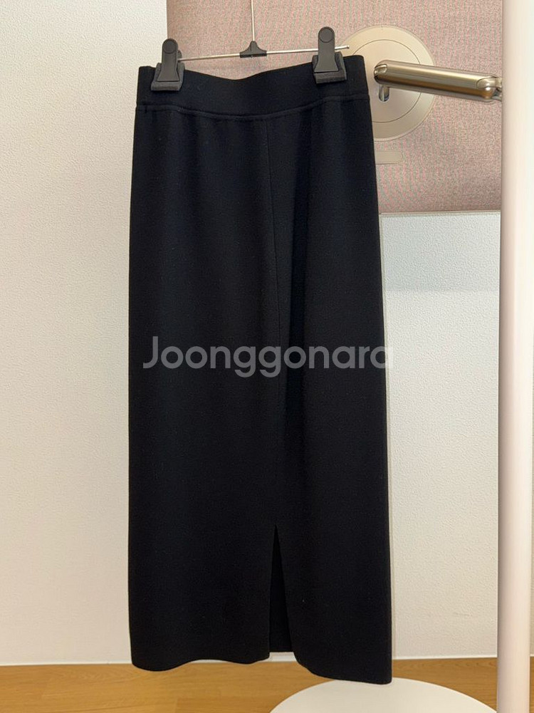 더캐시미어 울 블렌드 니트 스커트--7