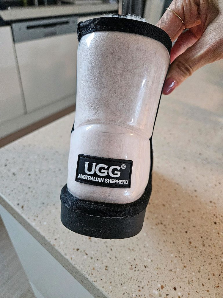 키즈 어그 클리어 양털부츠--4