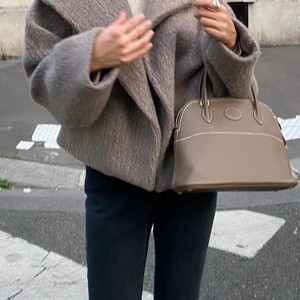 elborn 엘보른 이태리 부클 울 모헤어 숄 코트 자켓 가디건