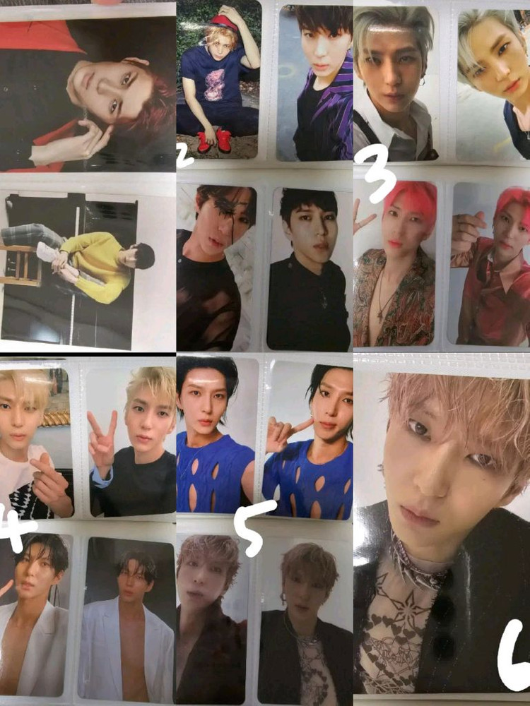 빅스vixx 레오leo 정택운 포카 택냥이 포토카드 바인더 굿즈--1