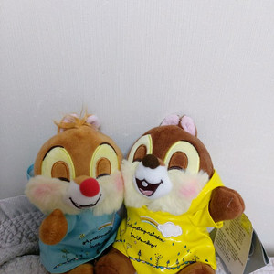 상하이디즈니랜드 칩앤데일인형디즈니다람쥐인형 이미지