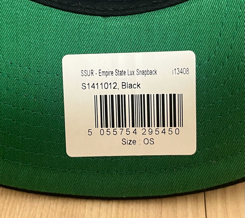[새제품] SSUR EMPIRE STATE 스냅백 모자--6