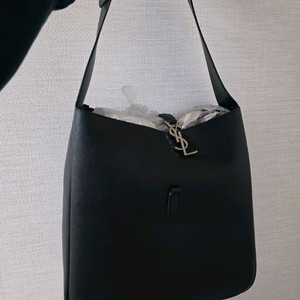 생로랑 호보백 은장 라지