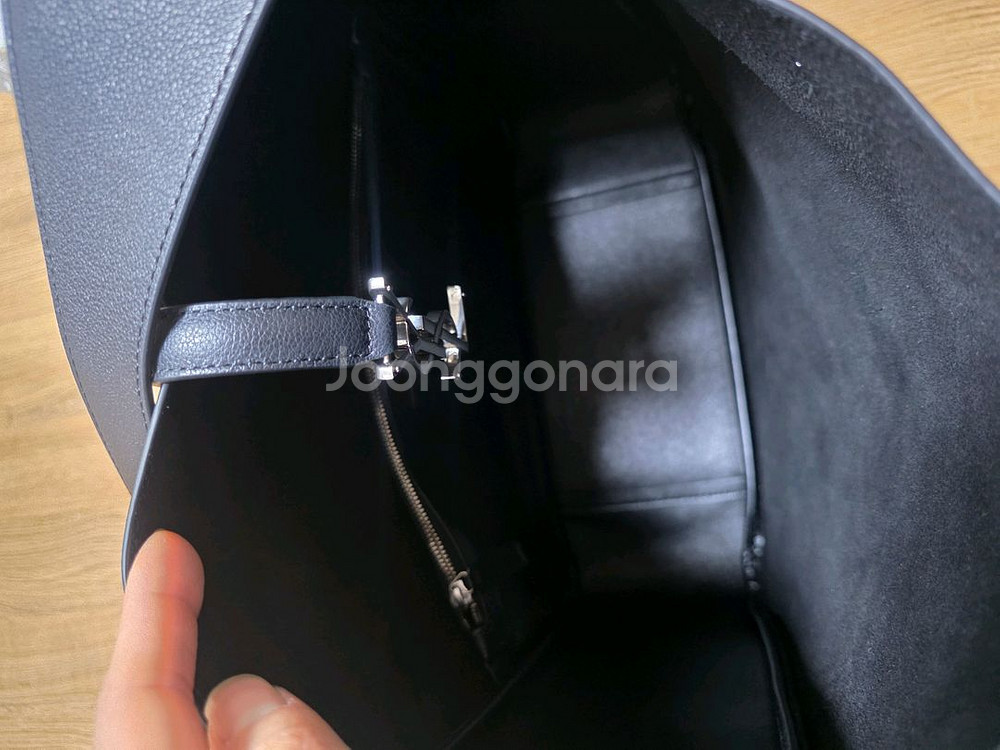 생로랑 호보백 은장 라지--4