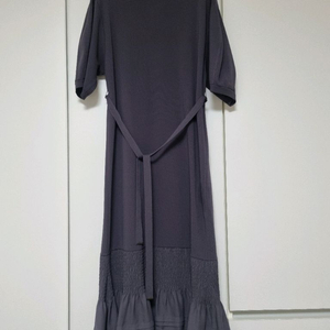 시스템 니트 벨트 원피스