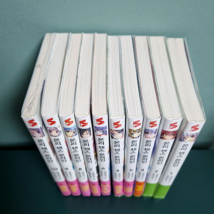 라노벨 온리센스온라인 1~10권 (특전O) 이미지