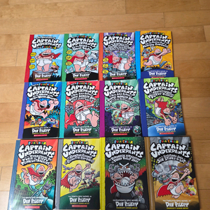 정품 캡틴 언더팬츠 (captain underpants) 컬러판 12권