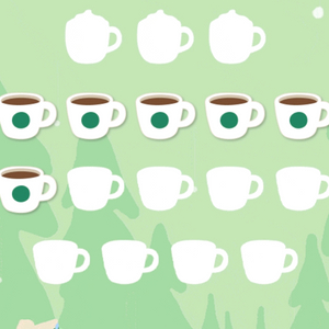 스타벅스 프리퀀시 일반 6개