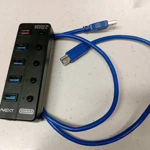 (2개 일괄) NEXT-UH305 USB3.0허브 1개+ NEXT-703U3NP USB3.0허브 1개