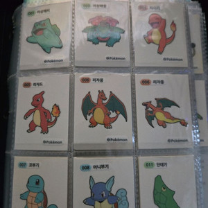 포켓몬 띠부씰 1~3세대