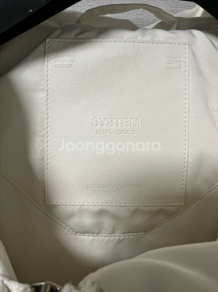 한섬 시스템 구스다운 패딩--4