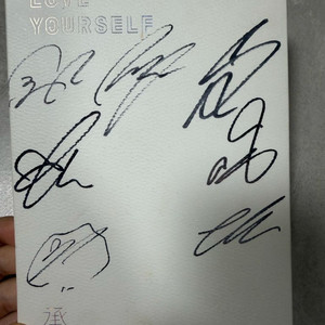 방탄소년단 BTS Love my self 싸인앨범(뷔 포카포함!!) 이미지