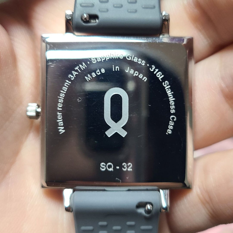 knot SQ-32 사각 시계--2