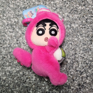 짱구 와니야마 공룡 초코비 옷 인형 키링 (새상품/정품)