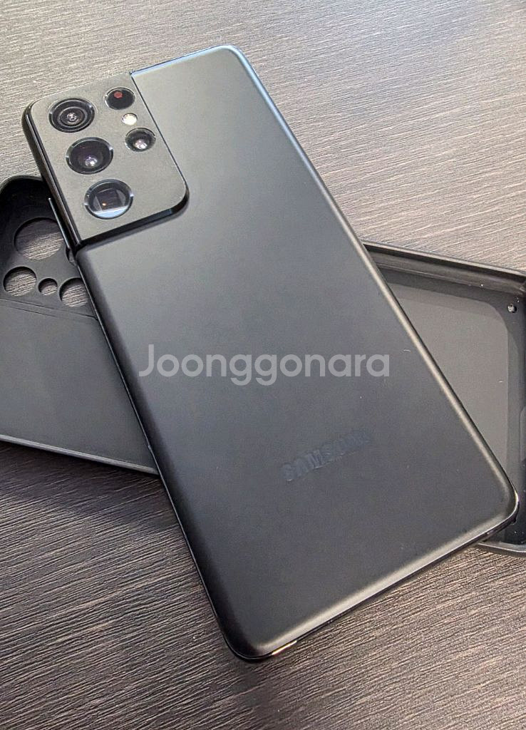 [개인]갤럭시 S21 울트라 블랙 256gb--1