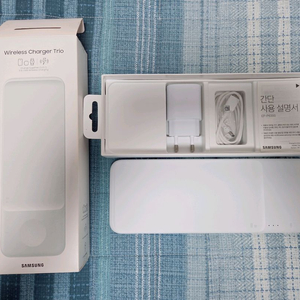 삼성 무선충전 트리오 풀박
