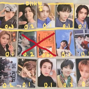 보넥도 포카 판매 성호 리우 재현 태산 이한 운학 이미지