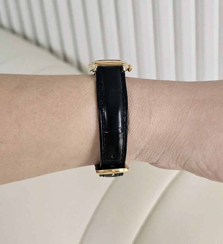 세이코 Seiko 여성용 금장 쿼츠 시계 팔찌 여성 여자--1