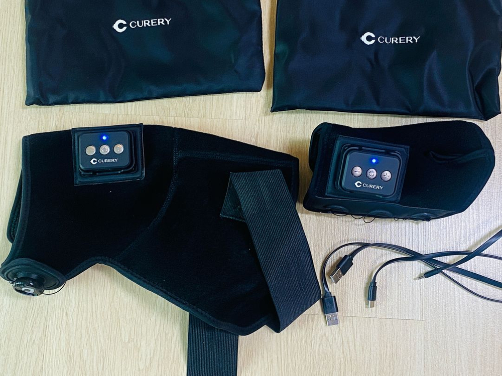 (미사용 새상품)큐어리 저주파 마사지기 팝니다--4