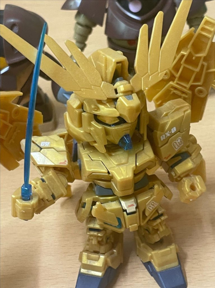 건담 sd 조립 및 도색--3