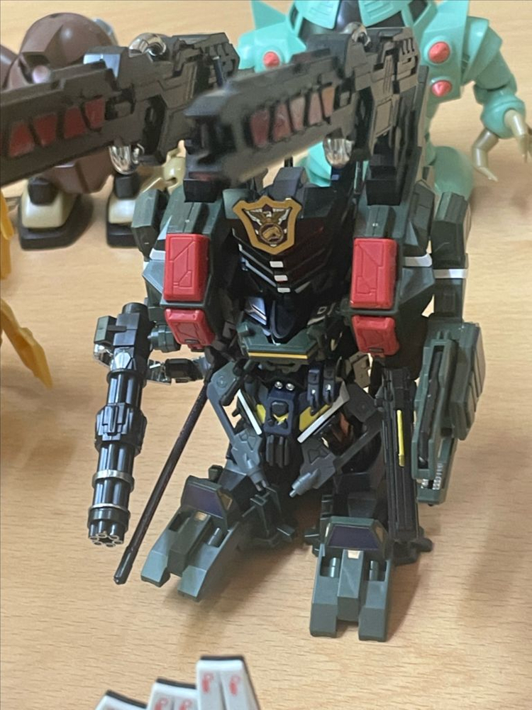 건담 sd 조립 및 도색--4