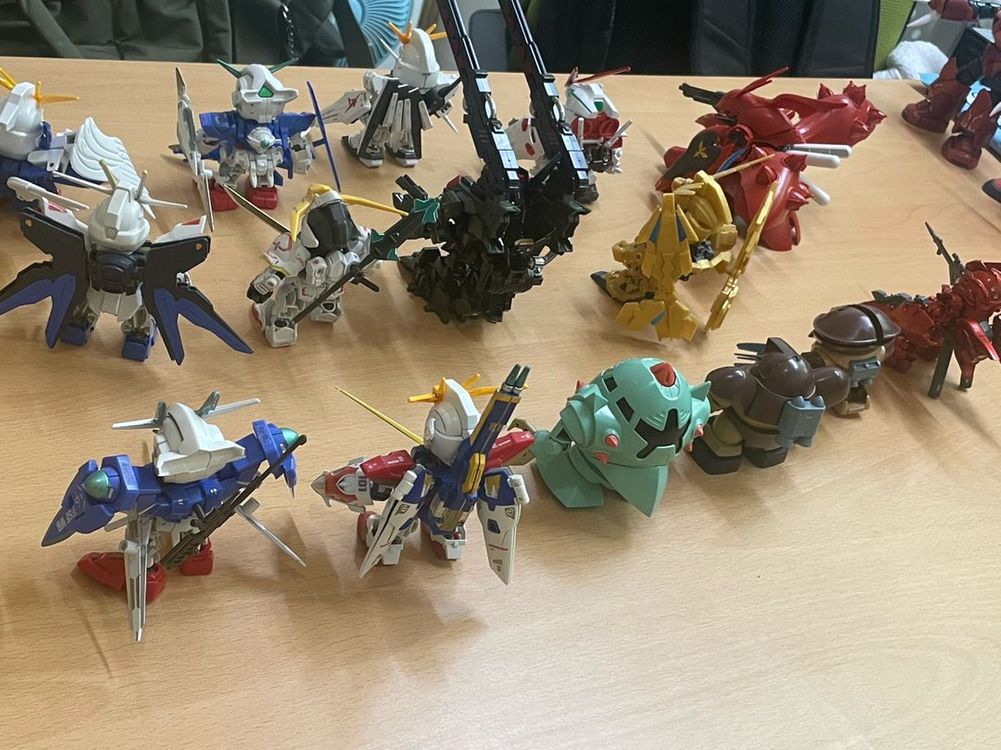 건담 sd 조립 및 도색--6