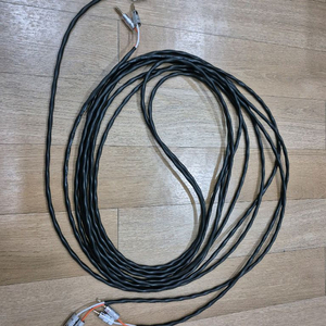 카나레 스피커 케이블 5m 2개 1조