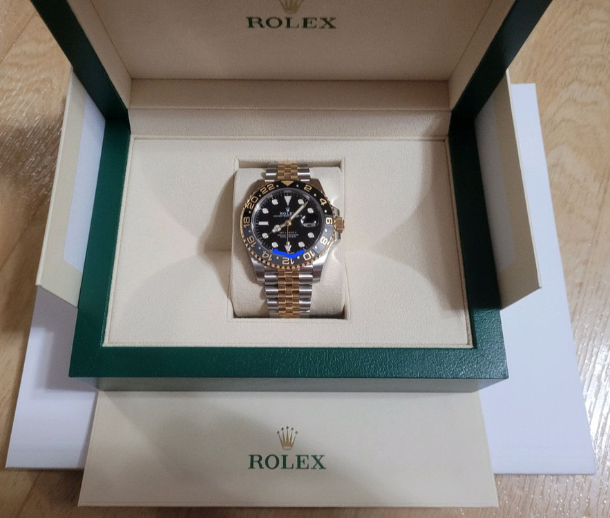 롤렉스 GMT MASTER2 콤비 쥬빌레 팝니다 이미지