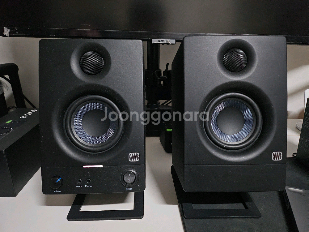 프리소너스 eris 3.5 스피커 정품 구성품 모두 포함--0