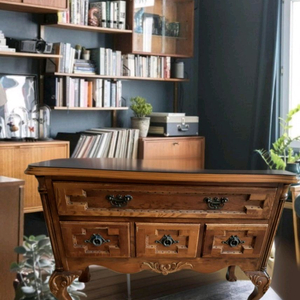 원목 서랍장 콘솔