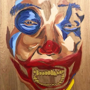 아트상품 : 나무판재에 유화그림