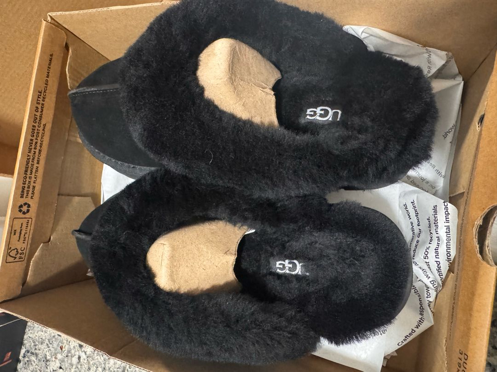 황금사이즈))UGG 어그 슬리퍼 블랙(디스케트 us7/235~240)--6