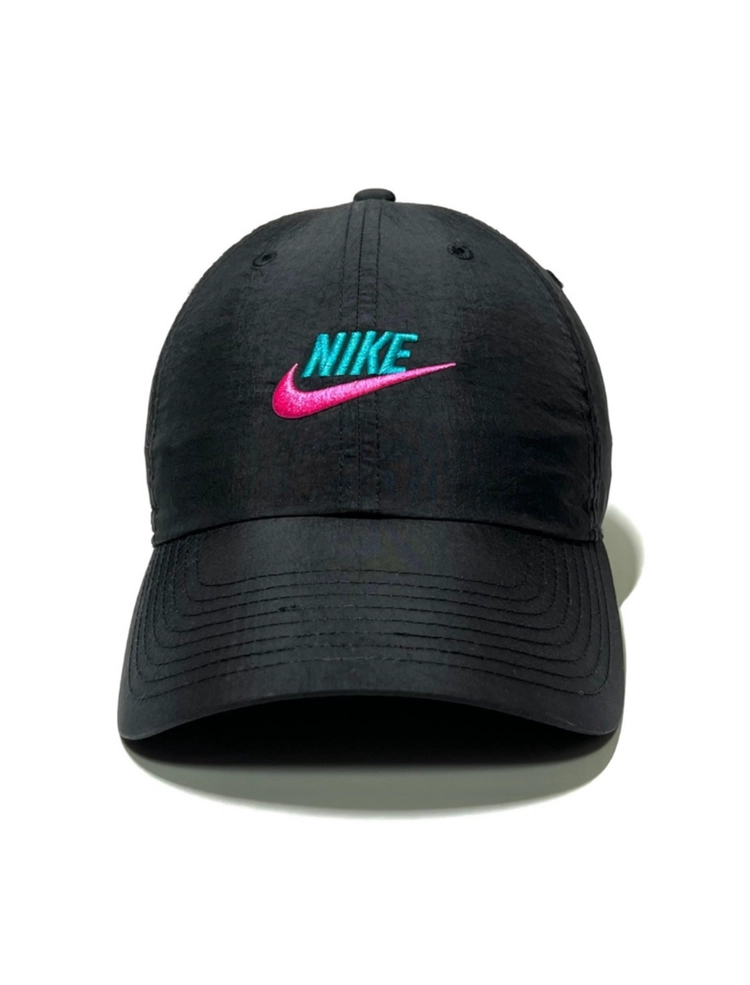 NIKE 나이키 초레어 헤리티지86 나일론 플라밍고 핑크/청록 볼캡 모자 남녀공용 퓨추라 운동 헬스 빈티지 코리아 이미지