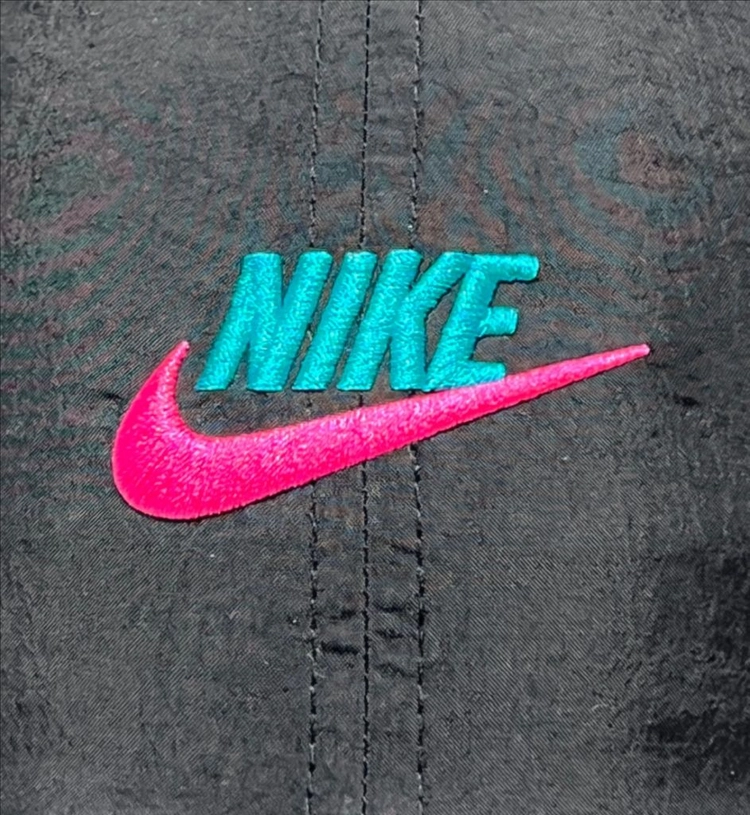 NIKE 나이키 초레어 헤리티지86 나일론 플라밍고 핑크/청록 볼캡 모자 남녀공용 퓨추라 운동 헬스 빈티지 코리아 이미지