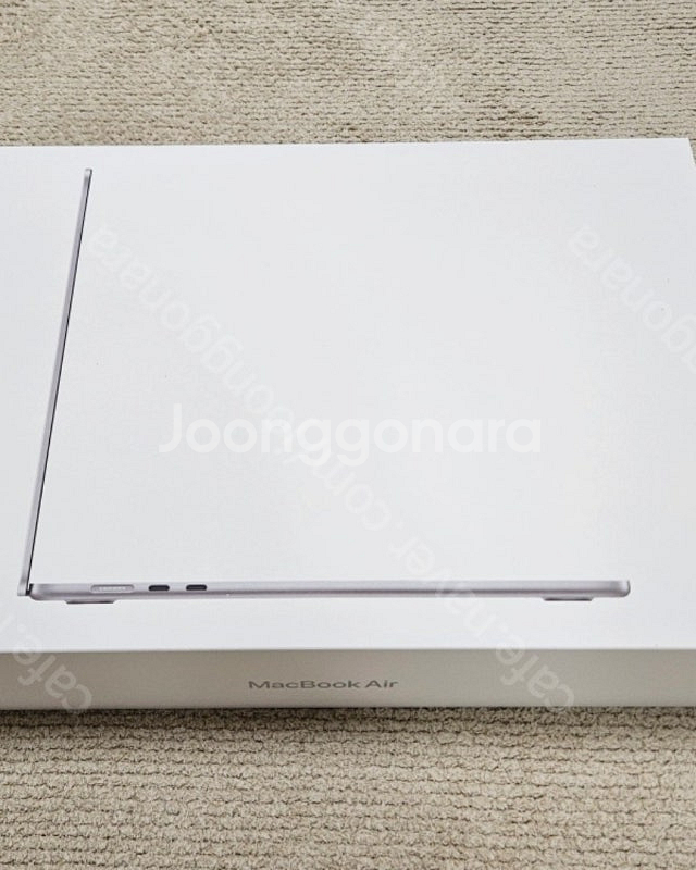 맥북 에어 M4 15인치 512GB 실버(새상품)--0