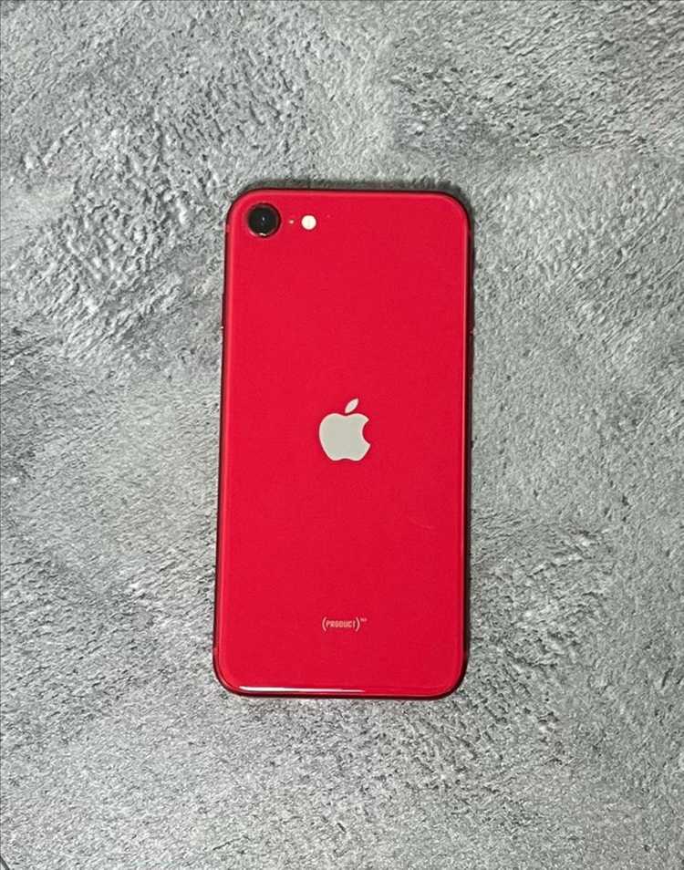 아이폰 SE 2세대 레드--1