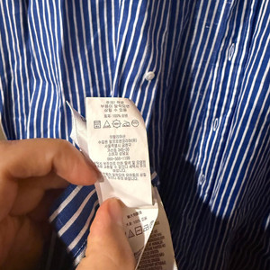 랄프로렌 퍼플라벨 스트라이프 드레스 셔츠