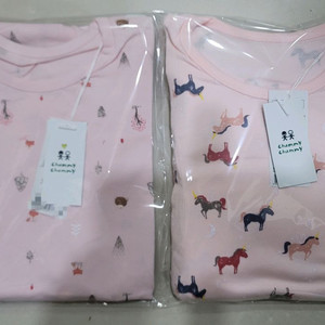 첨이첨이 여아내의 &실내복 65호 총2벌 새상품