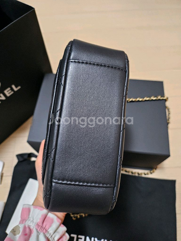 샤넬 카메라백 골드볼--4