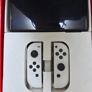 닌텐도 스위치 OLED 화이트(박스, 케이스 포함)