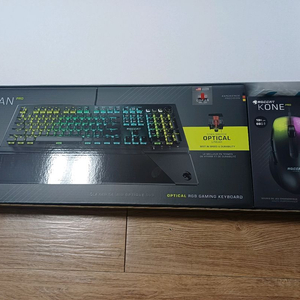 VULCAN PRO + KONE PRO 게이밍 키보드마우스 세트