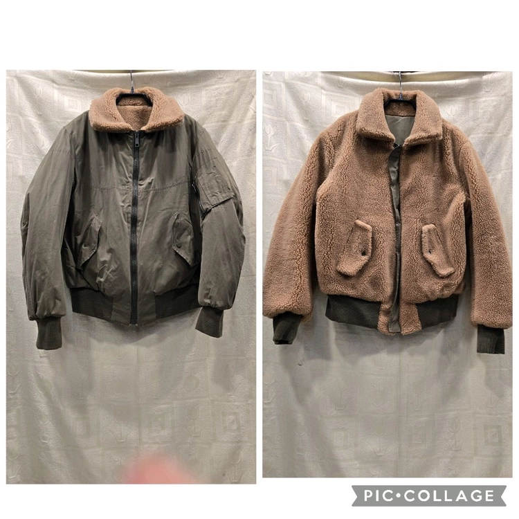 노앙 NOHANT 리버시블 남여공용 블루종 숏점퍼 M (95) - 안심되는 중고거래