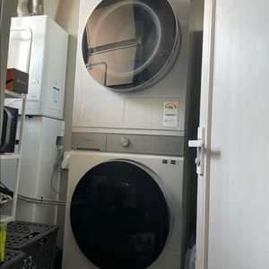 (배송비포함) 타워형 세탁기 21kg 건조기 16kg